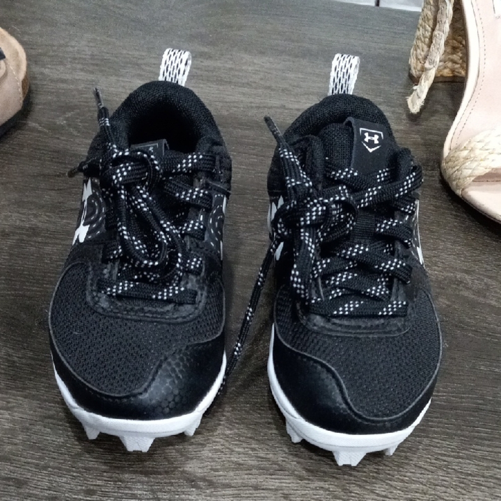 Under Armour RM Glyde Softball Kids Black & White